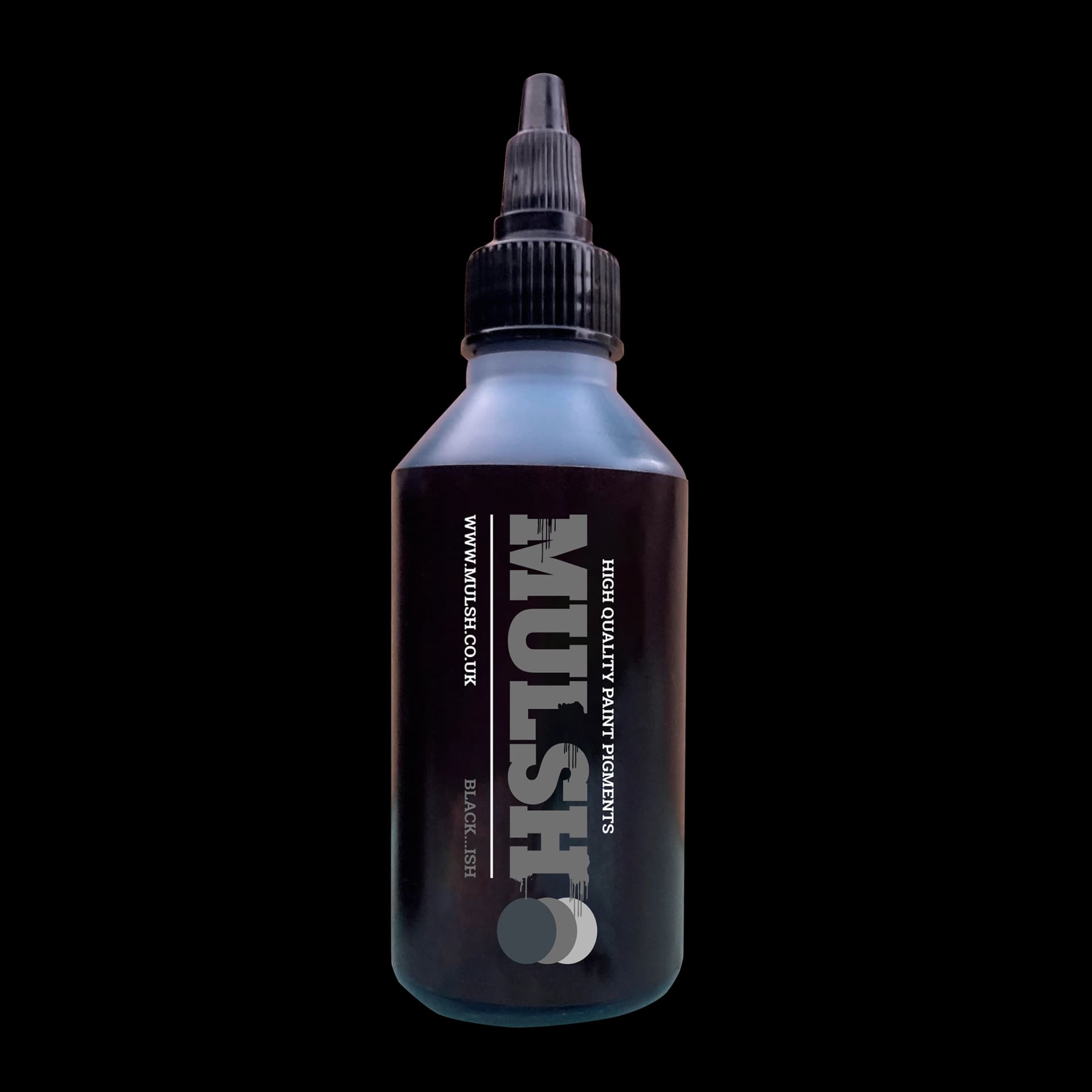 Black...ish (Black / Gray) 100g Bottle
